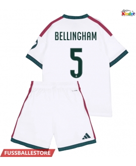 Günstige Real Madrid Jude Bellingham #5 Heimtrikotsatz Kinder 2026-27 Kurzarm (+ Kurze Hosen)